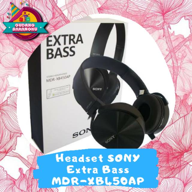 Headset SONY Extra Bass MDR-XB450AP