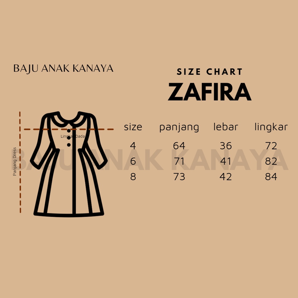 2-4TH GAMIS ANAK ZAFIRA LONG DRESS ANAK PEREMPUAN GAMIS ANAK PEREMPUAN BY BOBO KIDS