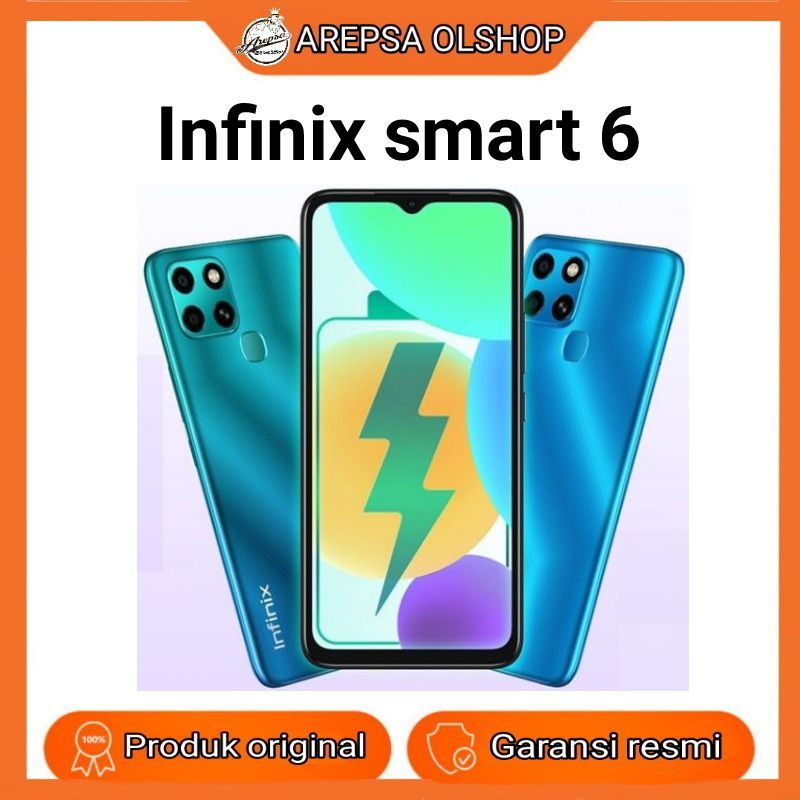 infinix smart 6 2 32gb 3 64gb garsni resmi