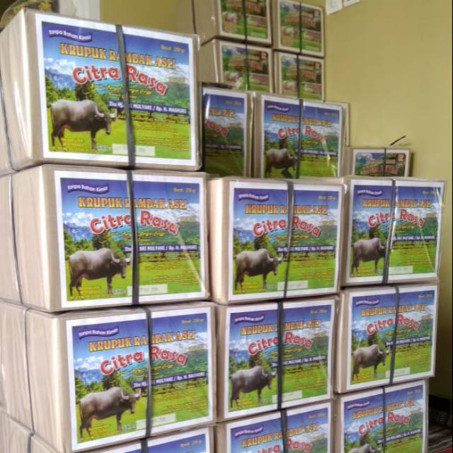 Kerupuk Rambak Kulit Kerbau / Sapi