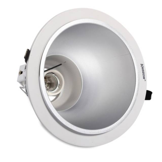 Krisbow Housing Lampu Downlight E27 6 inch dudukan lampu Krisbow Housing Lampu Downlight E27 6 inch dudukan lampu