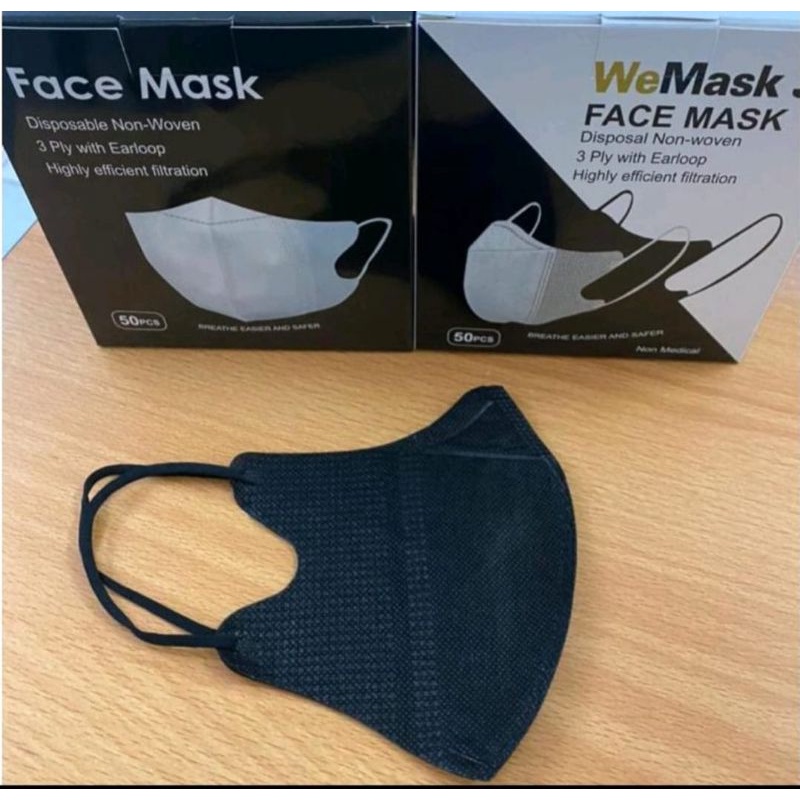 duckbill hitam garis