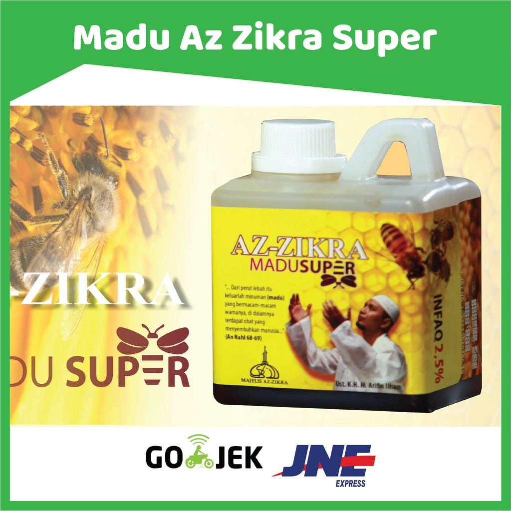 

Madu Az zikra Super 500 gr - Madu Az zikra manis