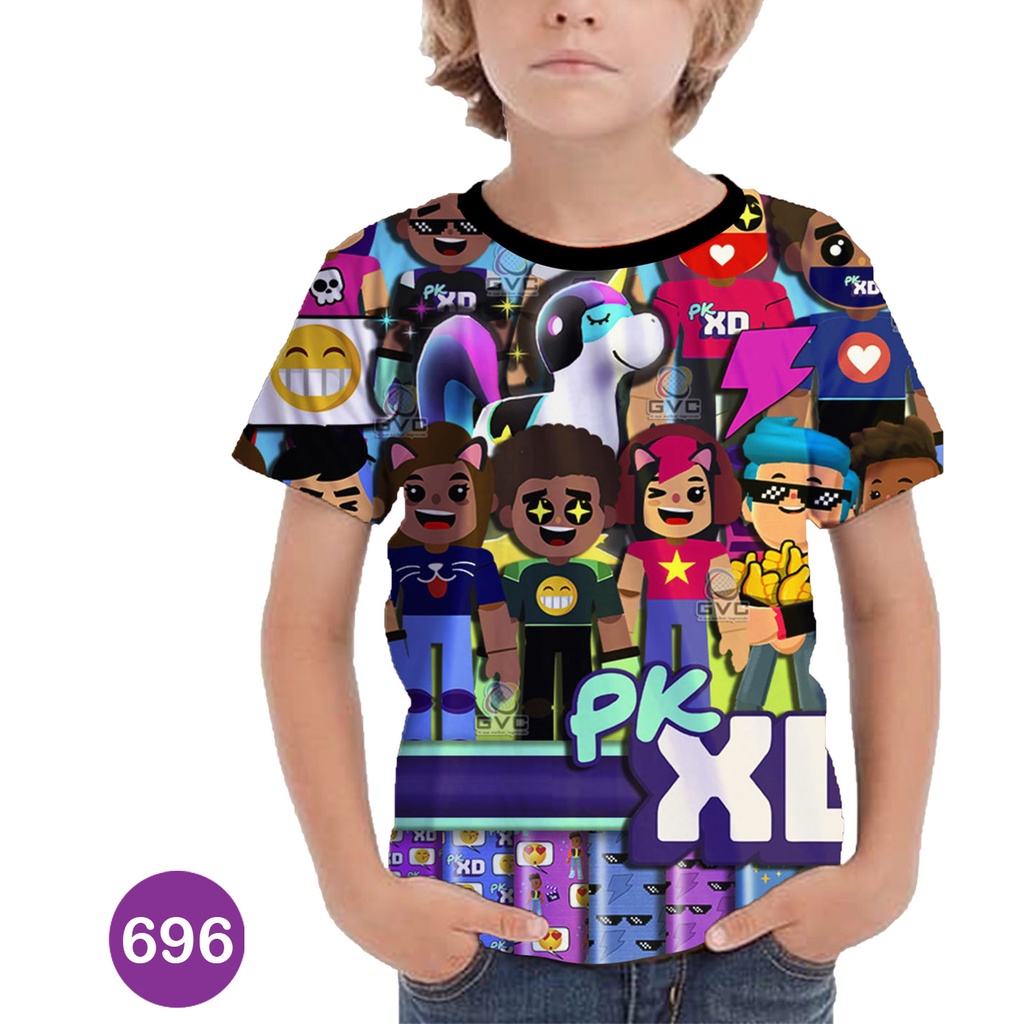 Baju PK XD Baju Game Anak #COWO-696