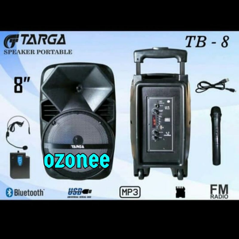 SPEAKER PORTABLE TARGA TB8 TB8 BLUETOOTH