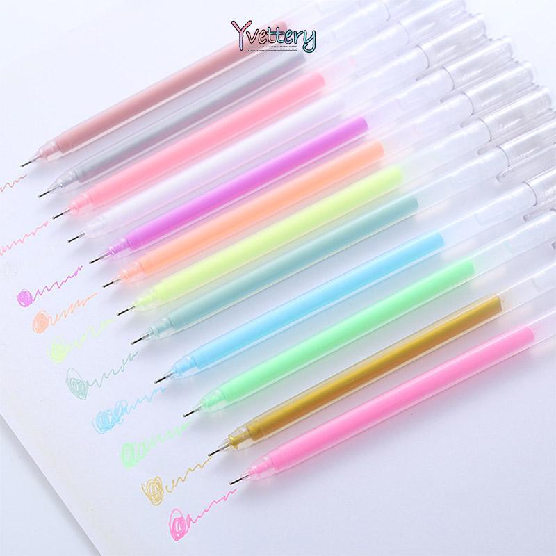 

❤️Warna Pena Pulpen Gel Berkapasitas Besar Akun Tangan Tanda Siswa Sorotan Album Flash Pen COD