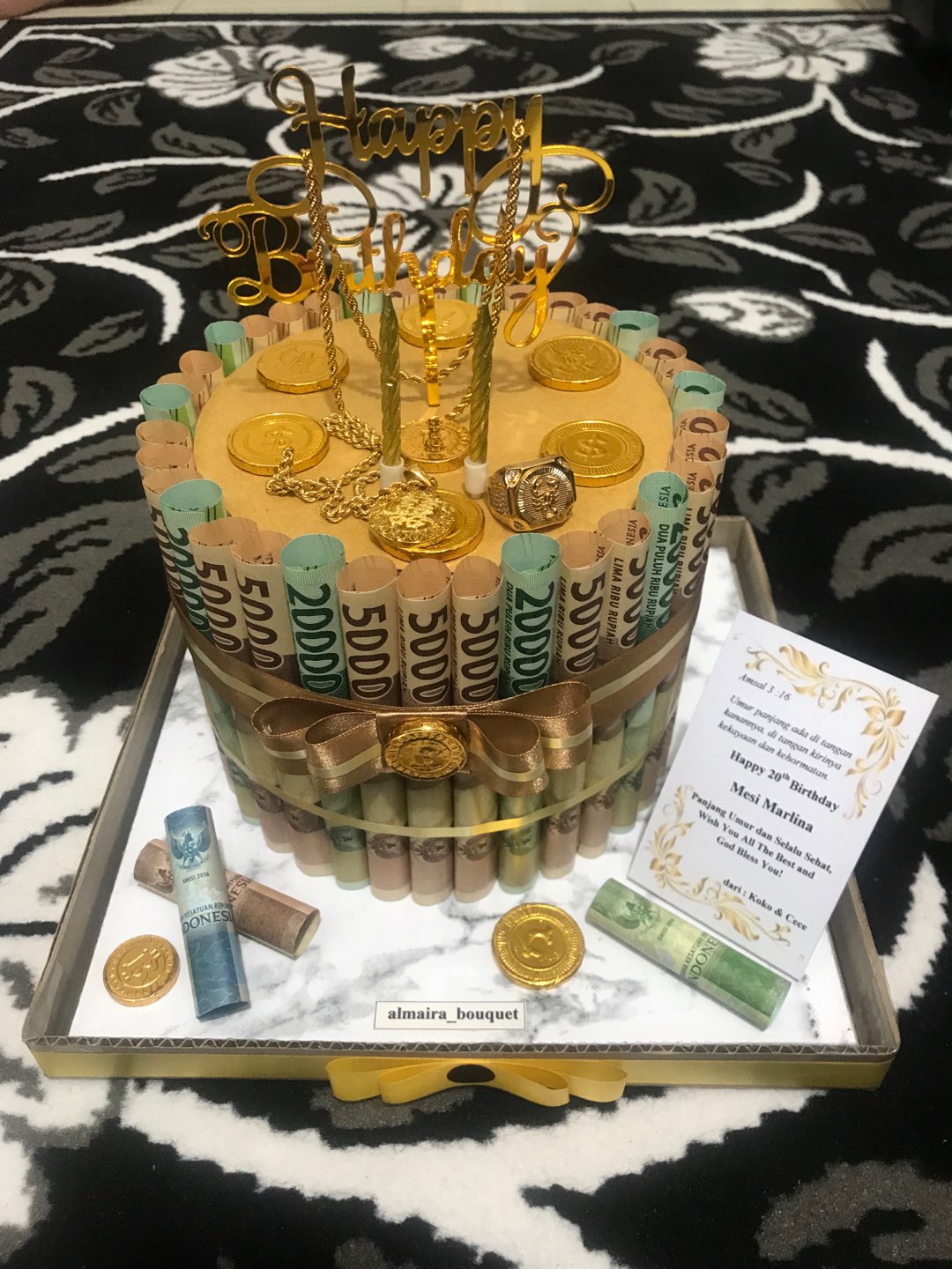 Money Cake Standing Pesanan Ka Dewi