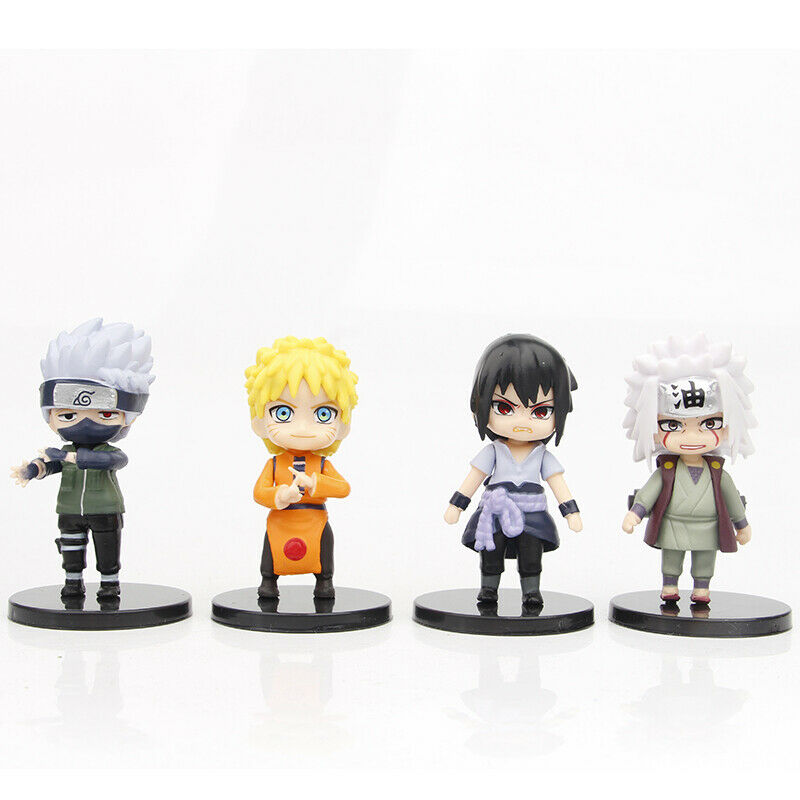 Mainan Action Figure Naruto Uzumaki Kakashi Gaara Sasuke Itachi Yashamaru 12 In 1 Untuk Hiasan Topper Kue