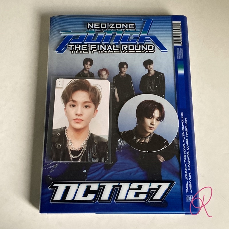 album punch 2nd player nct 127 set pc mark cc haechan