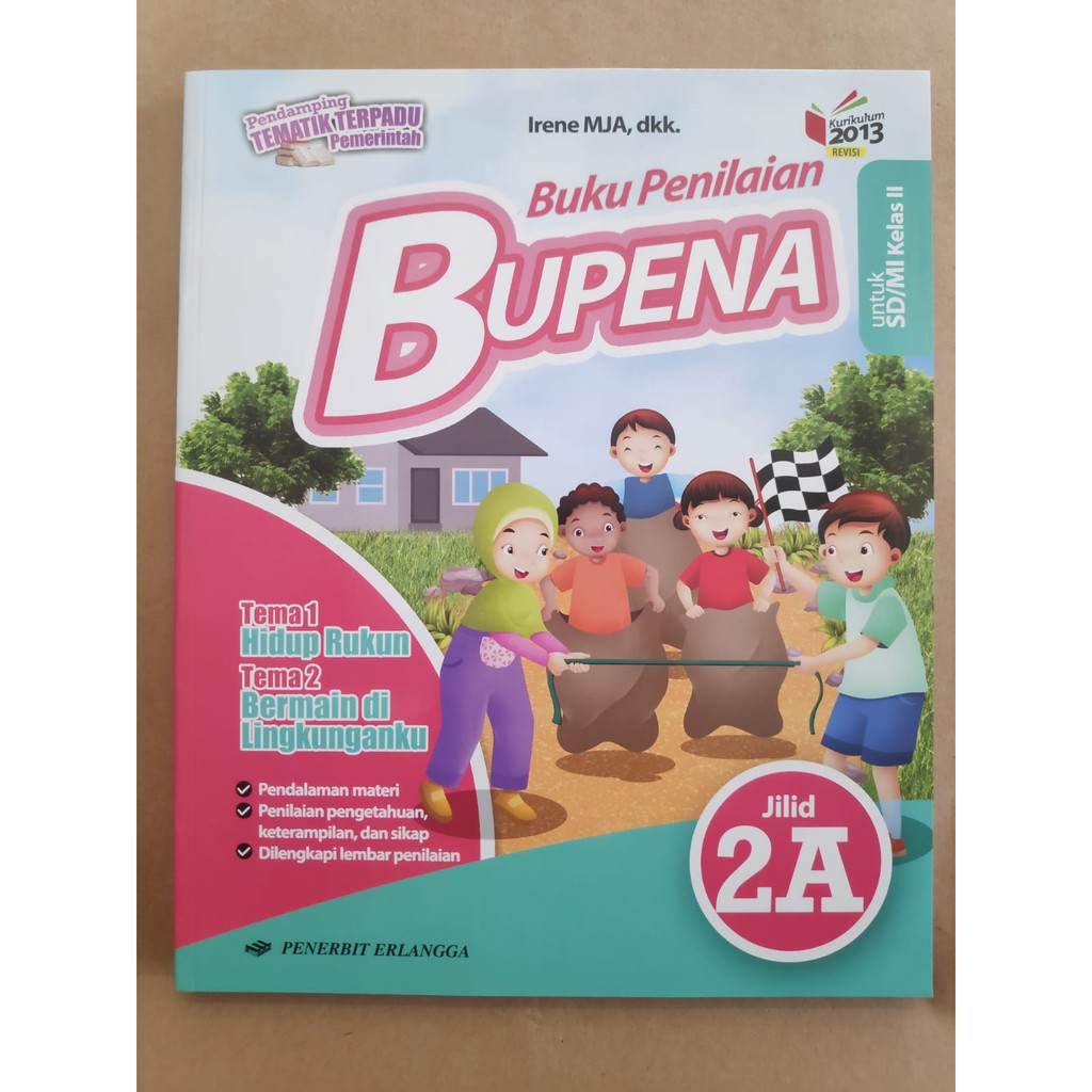 BUPENA 2A 2B 2C 2D BUKU ERLANGGA PENILAIAN KELAS 2 SD/MI