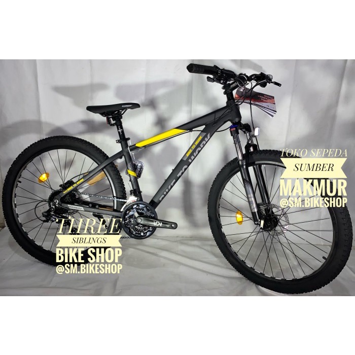 SEPEDA GUNUNG MTB ELEMENT SPY 2.0 27.5 INCH EDISI BIKE TO WORK GREY