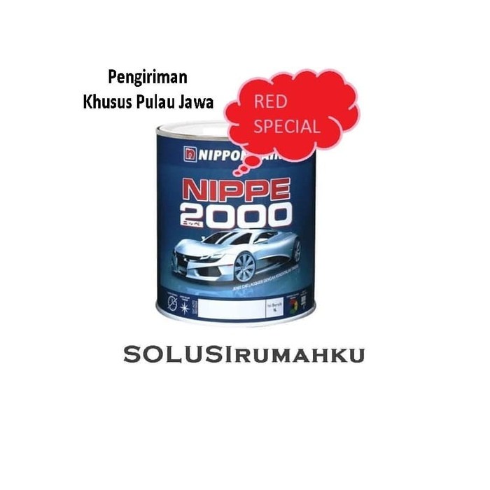 Cat Duco/Duko Nippe 1/4 Kg 2000 RED Merah Spesial Warna Cat Mobil ND
