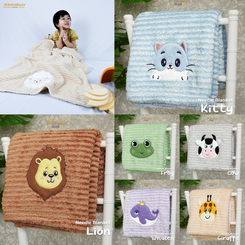 Kintakun Dluxe - Selimut Bayi / Baby Needle (76x102) Lembut Terlaris pilihan