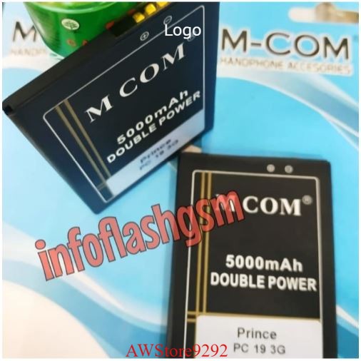Mcom Battery Batre Baterai Double Power Mcom Prince PC19 3G PC 19