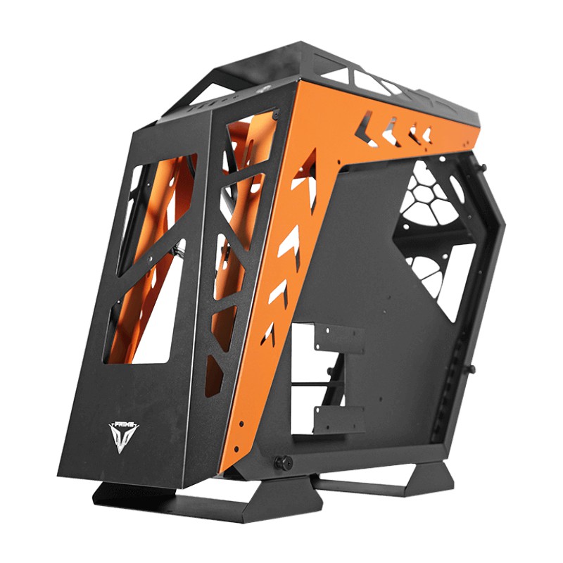 PRIME D-[K] V2.0 - ALUMUNIUM GAMING CASE - DUAL SIDE TEMPERED GLASS / Casing PC Gaming