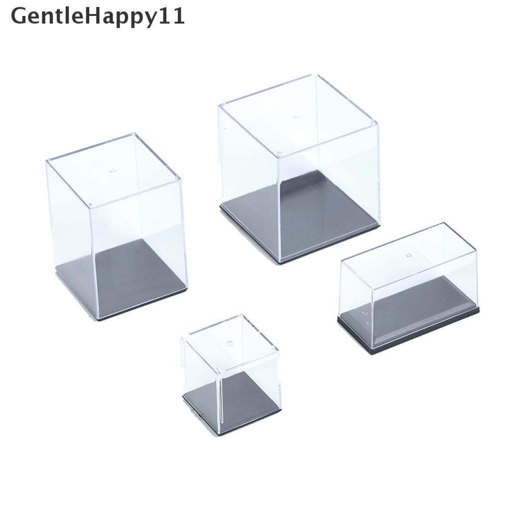 Gentlehappy Kotak Display Case Plastik Akrilik Bening Perlindungan Tahan Debu Untuk Model Figure