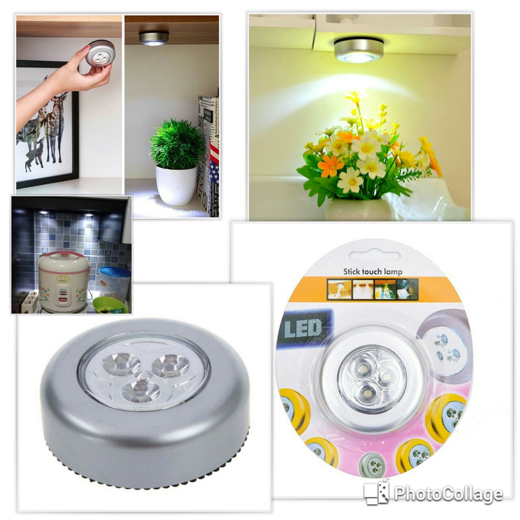 Jual (fashionstar9) Lampu Tempel Dinding Plafon Lemari / Lampu Led