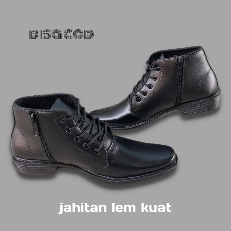 sepatu pria/sepatu formal /sepatu dinas/ sepatu PDH tali sleting/ sepatu fantofel/ sepatu kerja/sepatu polisi/sepatu securiti /sepatu sekolah