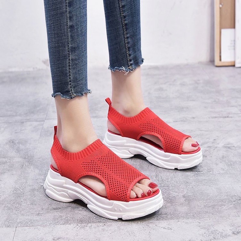Wedges Sepatu A1G17