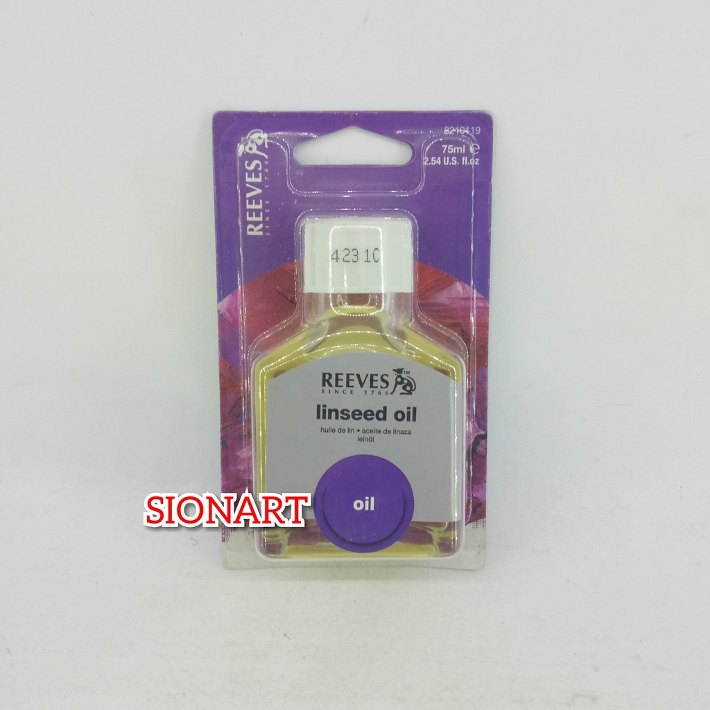 REEVES LINSEED OIL 75ML