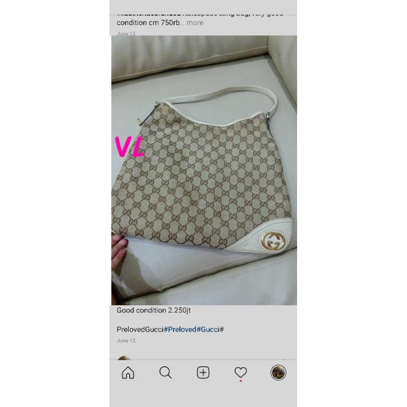 gucci authentic preloved # gucci bekas # gucci second # original gucci bag #