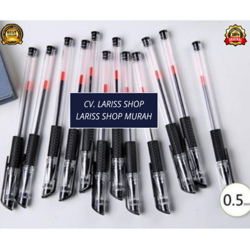 

15cm-Pulpen Gel 0,5mm-International Standard Pulpen Gel-Pen Gel Berkualitas 100%