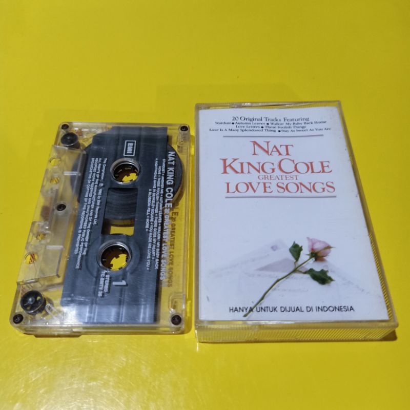Kaset NAT KING COLE Love Songs