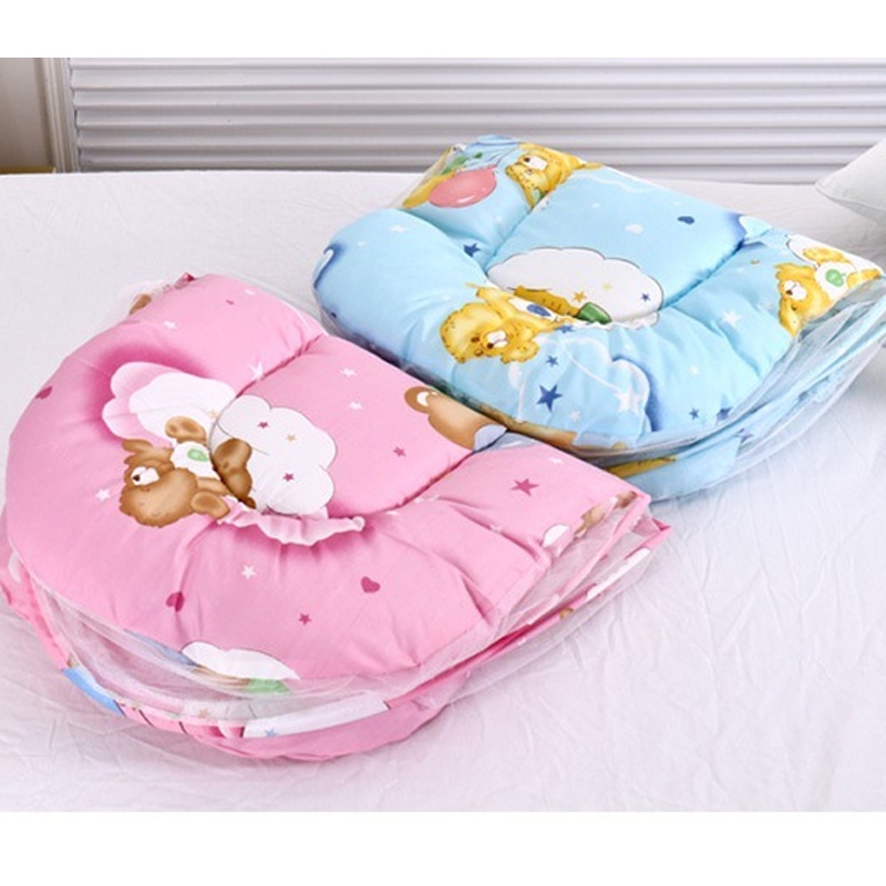 Kasur Lipat Kelambu Bayi/Kasur Kelambu set/Lipat Kelambu/Tempat tidur bayi beserta kelambu  L156/157