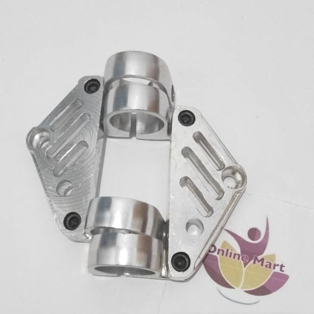 Breket kupingan lampu pesek cincin CNC RX king CB GL Megapro Tiger Verza ninja Vixion dll