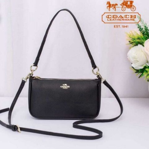 BARU!!! TAS WANITA COC SIGNATURE BAHAN TOGO POLOS 3 VARIANT UK 23x12