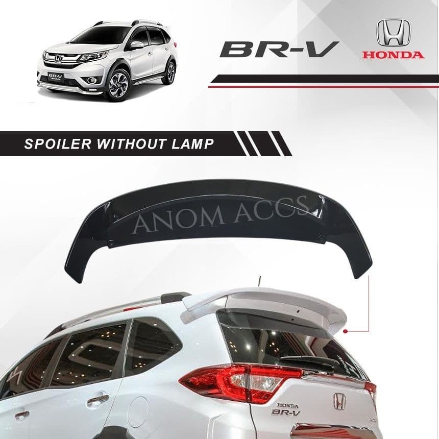 Spoiler Honda BRV / Spoiler BRV Tanpa Lampu / Spoiler BRV Model Ori