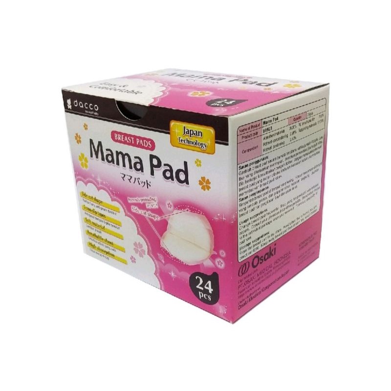Dacco Mama Pad Flower 3D Breast Pad isi 24 pcs / bantalan payudara