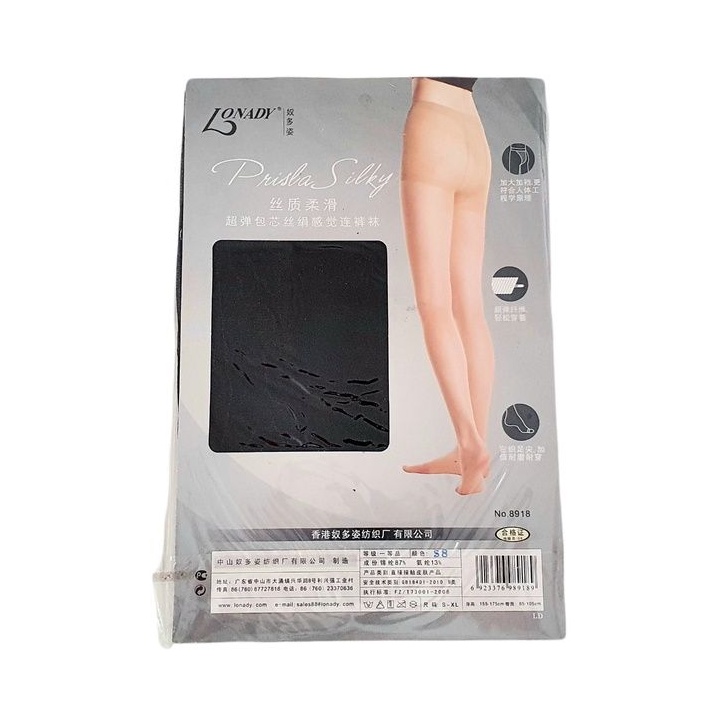 Stocking Celana Wanita Lonady Prisla Silky 8918 (Tinggi 155 - 175cm)