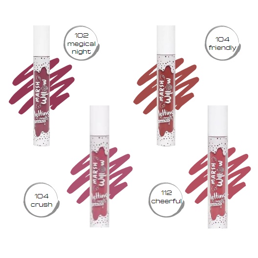 KINDSTORE❤ | Marshwillow Melting Melt Lipcream Lip Liquid Matte