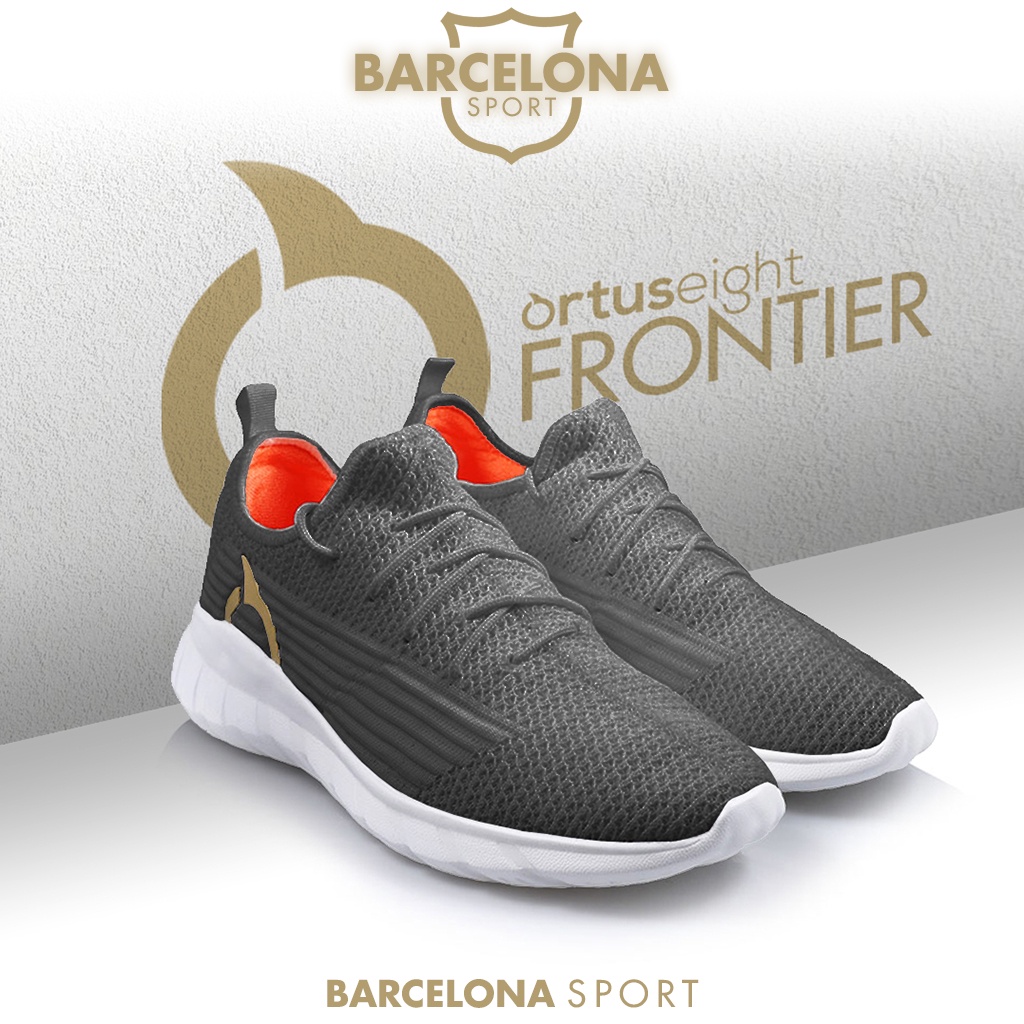 OrtusEight Frontier Grey - Sepatu Lari Ortus