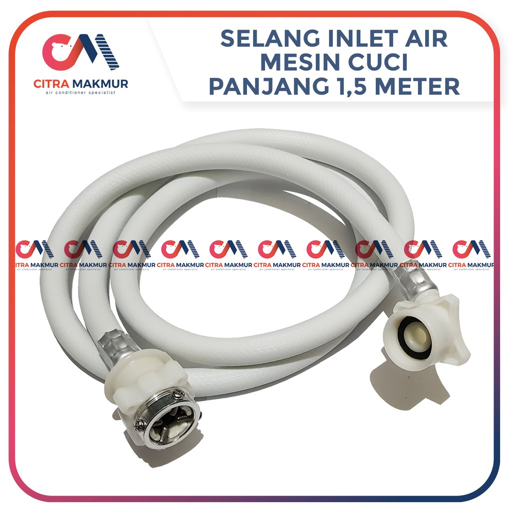 Selang inlet Mesin Cuci 1.5 meter Air masuk Hose otomatis panjang LG 1,5 m