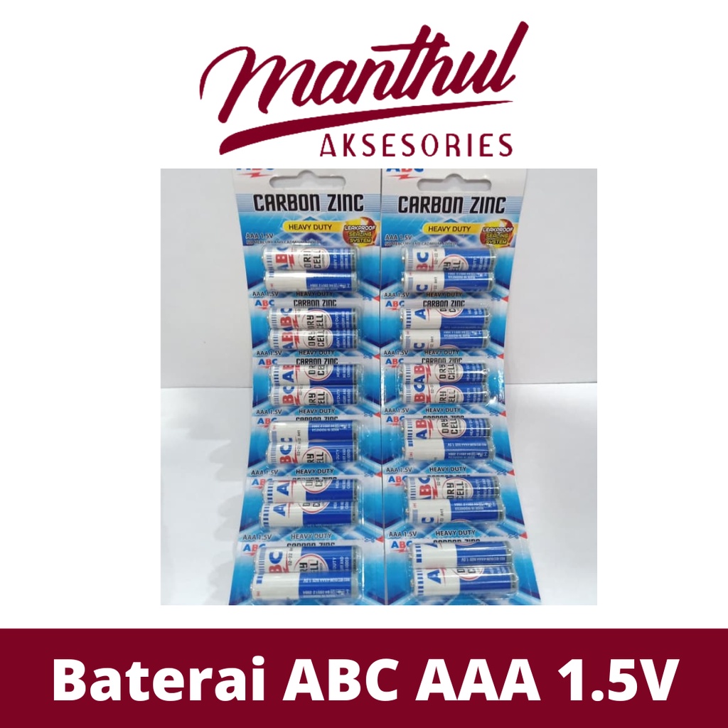 BATERAI ABC A3 CARBON ZINC