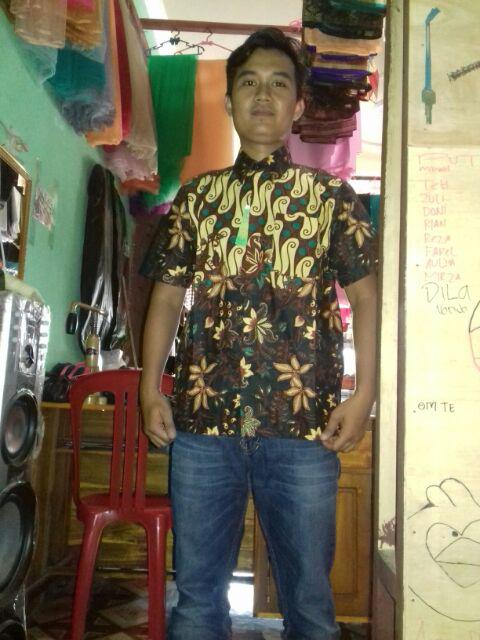 Atasan Batik Dolby Dolbi Dobby Doby Tenun Sutra Tulis Halus Katun Atbm Baron ,sarombit Atasan