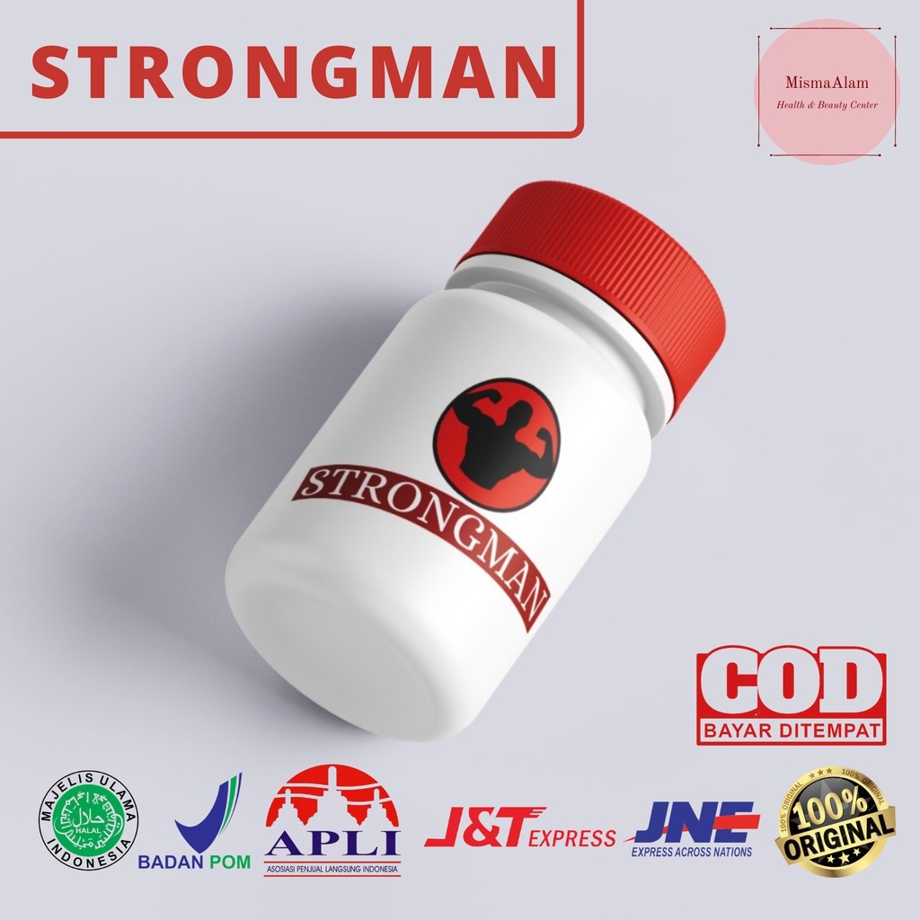 STRONGMAN - Obat Kuat Pria, Obat Kuat, Pembesar Kelamin, Obat Kuat Sex - Original, Sex, Tahan Lama