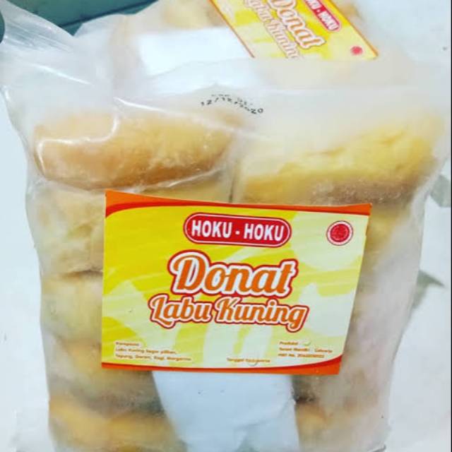 

Hoku-Hoku donat labu kuning