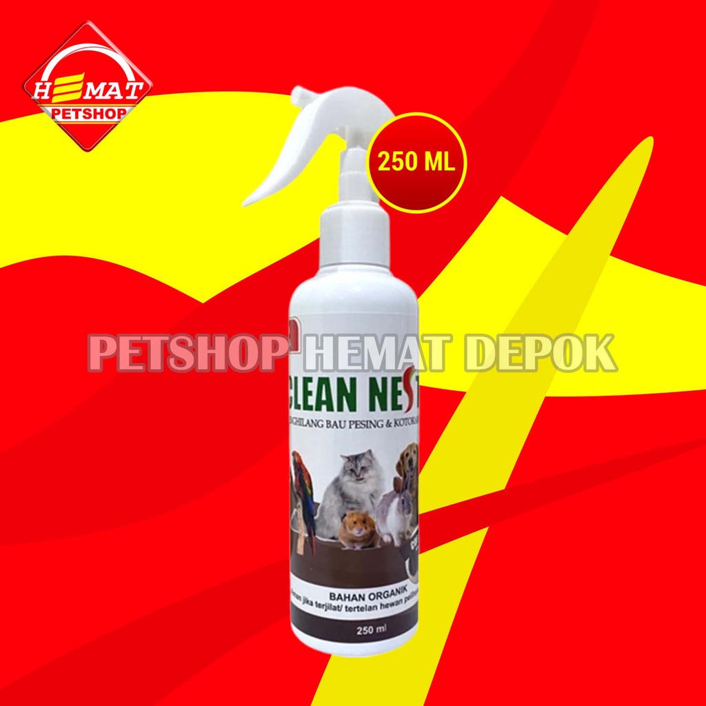 Pengilang Bau Organik Aman Clean Nest Spray 250ml