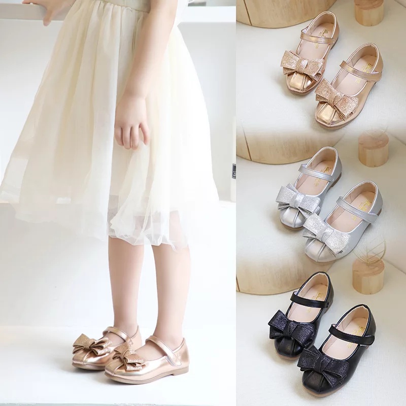 (23-30) Sepatu Anak Perempuan Flat Shoes Anak Pesta JOY