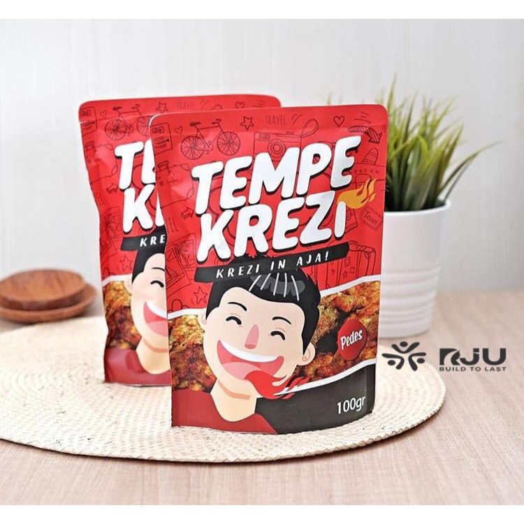 

Keripik Tempe Krezi Renyah Gurih Khas Bandung (100gr)