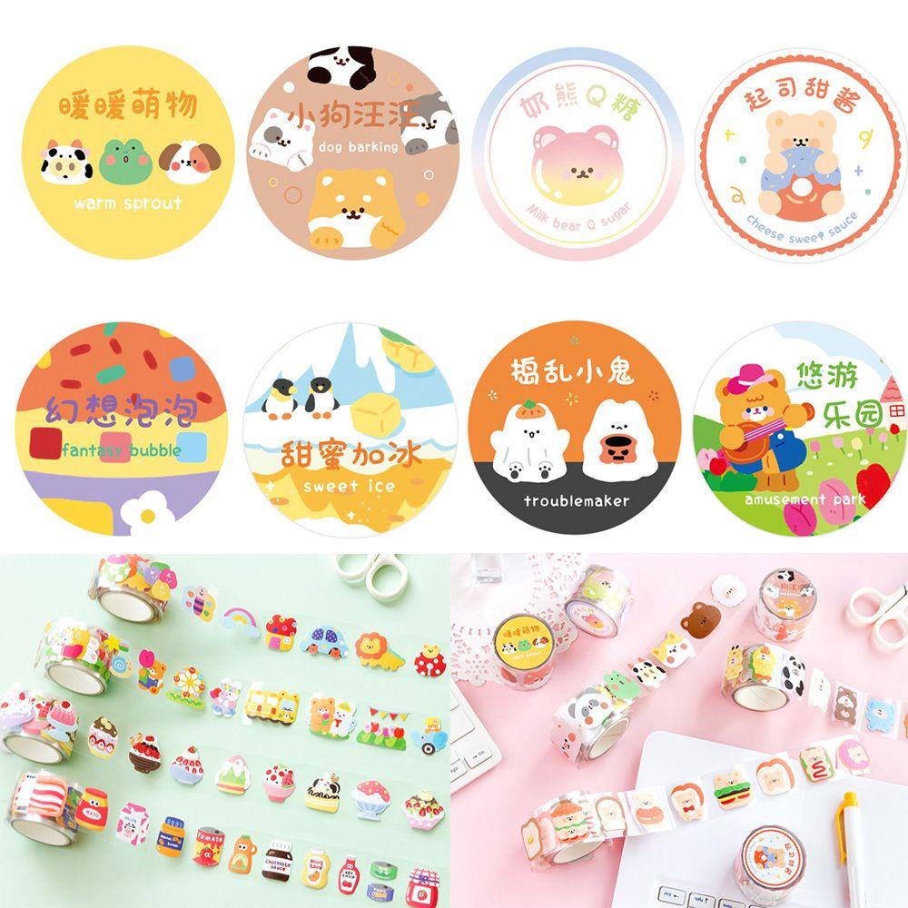 R-flower Tape Stationery Stiker Scrapbooking Album Animal Tape