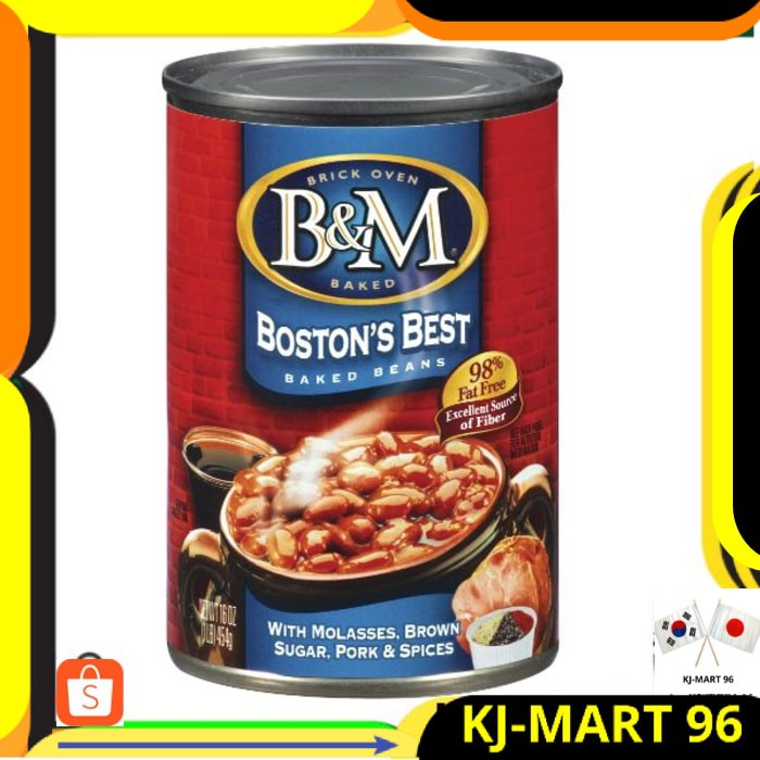 

AMERICAN FOOD B&M BOSTON'S BEST BAKED BEANS ORIGINAL - KACANG PANGGANG AMERIKA IMPORT ORIGINAL