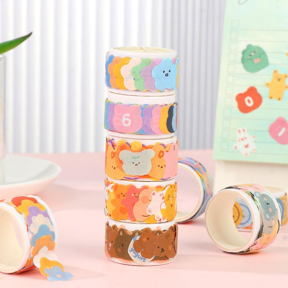 Nanas Washi Tape Perlengkapan Sekolah DIY Kawaii Dekoratif Scrapbooking Stiker