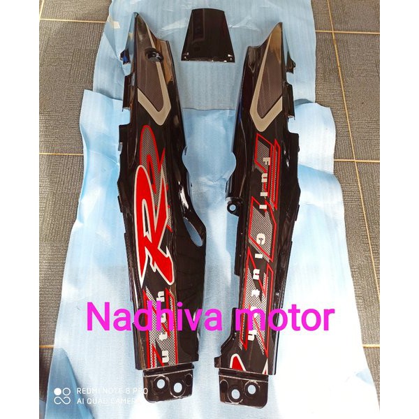 cover body belakang fizr f1zr hitam