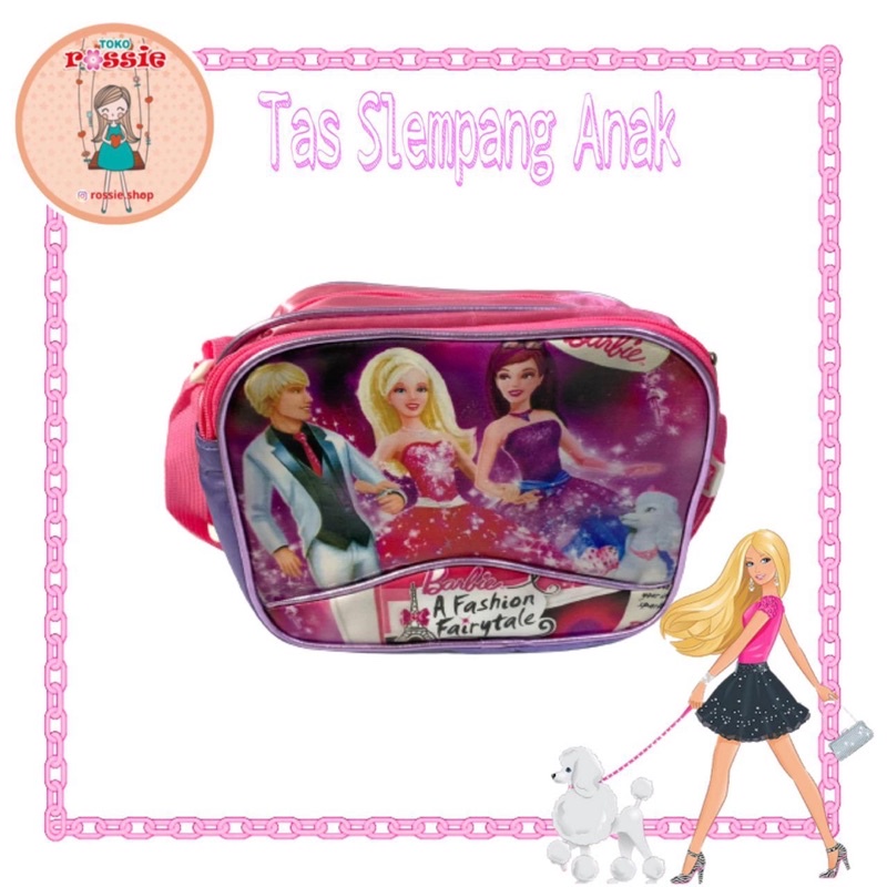 Tas Slempang Barbie/Tas Barbie Murah/Tas Slempang Barbie Banyak Model/Tas Barbie/Koleksi Barbie/Bara