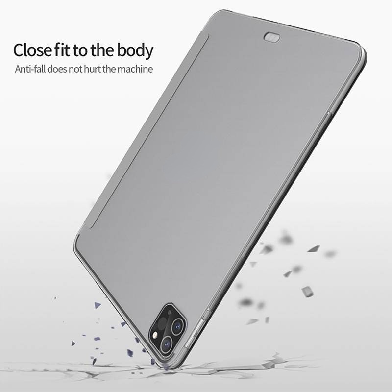 Danycase Case Transparan Multi Lipat Cover iPad Pro 11 2020 2021 12 9 Pro 12.9 2018 Pro
