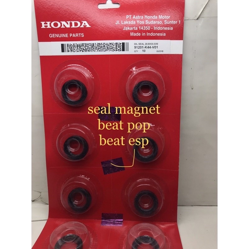 Seal Magnet Beat Pop, Beat Esp Starter Halus